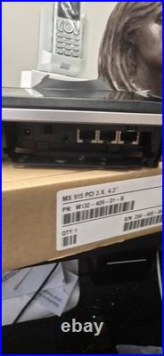 New VeriFone MX 915 Credit Card machine, Touch, Usb, Ethernet, PCI 3 & 4