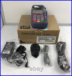 New VeriFone Vx570 Credit Card Terminal Omni 5700 with Power & Data Cables NIB