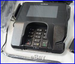 New Verifone Mx915 Credit Card Terminal Kit With Stand Chip Reader Full Set