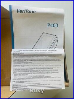 New Verifone P400 Plus Credit Card Reader Payment Terminal M435-003-04-EUC-5