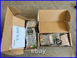 New Verifone (TOTAL OF TWO) VX 805 VX805 POS Contactless Pin Pad Card Reader