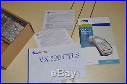 New Verifone VX520 EMV Credit Card Terminal Chip Reader & VX805 PIN pad Bundle