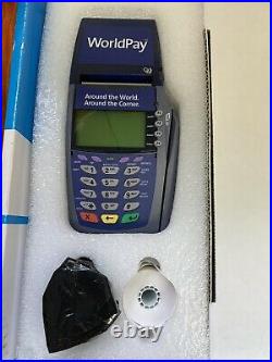 New /open VeriFone VX510 Mod. 5100 World Pay Payment Terminal Credit/Debit Card