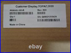 P050-01-101-R Verifone Topaz Ruby2 Customer Display