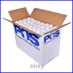 POS1 Thermal Paper Rolls 2-1/4 x 75 ft 38mm diameter fits Verifone vx520