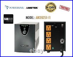 POWERVAR AMETEK ABCEG251-11 Power Supply UPS Battery Backup- NEW TESTED