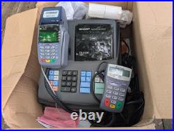 Practically New Sharp XA-106 Register And Verifone VX-510 Card Reader