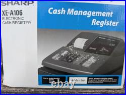 Practically New Sharp XA-106 Register And Verifone VX-510 Card Reader