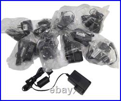 Qty10 Verifone PPWR435-101-01-A / 2AA401F Power Adapters, 12W 1A, for P400 +