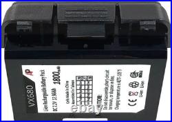 Replacement battery for VeriFone VX680 and VX670 portable handheld wireless Replacement battery for VeriFone VX680 and VX670 portable handheld wireless