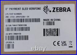 Set of 5 Zebra 8 payment sled verifone, for use with ET56DE. MFD 05/20/2023