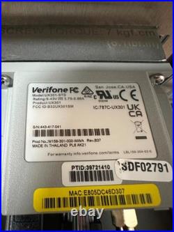 Sonic Drive In Stalls Order Button Payment Panel with Verifone UX301-STD & UX401