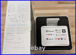 Square Stand for iPad White (A-SKU-0453-03) With Card Swipe Reader