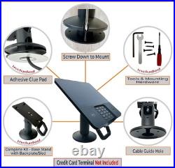 Sturdy Metal Swivel Stand for Verifone MX915/MX925, M400, M440, Pax PX5, PX7