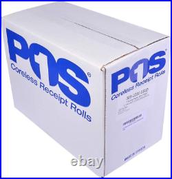 Thermal Paper Rolls 2-1/4 X 50 Ft 30Mm Diameter Fits Verifone Vx520 Fits I