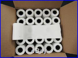 Thermal Paper Rolls for Verifone Credit Card Receipt Printers, 2 Cases-100 Rolls