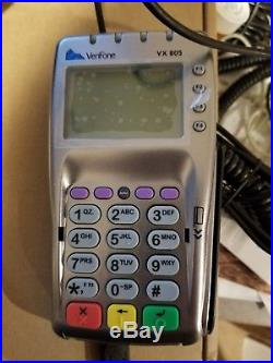 Used VeriFone VX805 PIN Pad with EMV Chip Reader
