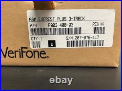 VeriFone ASM, Everest Plus 3-Track P003-400-03 Credit Card Terminal 207078417
