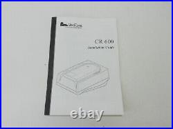 VeriFone CR600 Check Reader with Power Supply 04250 No Data Cord