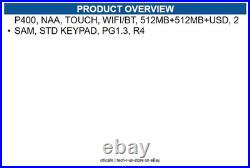 VeriFone M435-303-14-NAA-5 P400, NAA, TOUCH, WIFI/BT, 512MB+512MB+USD, 2 SAM