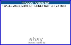 VeriFone MSC445-018-01-A CABLE ASSY, M440, ETHERNET SWITCH, 2X RJ45