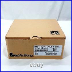 VeriFone Omni 3750 Credit Card Machine with Adapter & Print Paper NEW