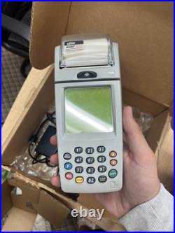 VeriFone Omni 3750 Credit Card Terminal with Power Adapter