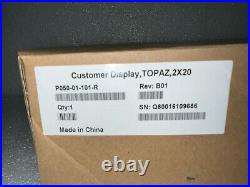 VeriFone P050-01-101-R TOPAZ 2x20 Customer Display Assembly for Topaz System