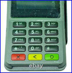 VeriFone P400 PLUS Touch Credit Card Terminal (UNIT ONLY) NO CABLE OR ADAPTER