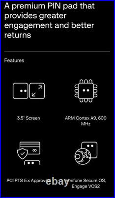 VeriFone P400 Payment Device M435-303-14-NAA-5 Wifi/BT 512MB Touch Screen (S2)