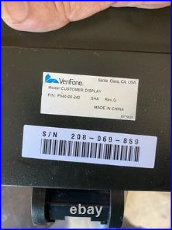VeriFone Ruby CPU4 CPU5 Customer Billboard Display P040-08-242