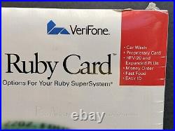 VeriFone Ruby Card P040-07-508 HPV-20 Workstation Revision B Car Wash (NEW)