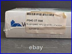 VeriFone Ruby Card P040-07-508 HPV-20 Workstation Revision B Car Wash (NEW)