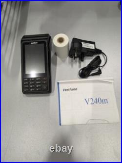 VeriFone V240m Portable POS Terminal GPRS CTLS, PCI 5.0 New