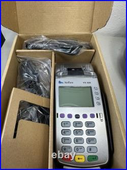 VeriFone VX520 Credit Card Terminal New In Box Complete NAA DIAL/ETH, 128/32 MB