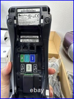 VeriFone VX520 Credit Card Terminal New In Box Complete NAA DIAL/ETH, 128/32 MB