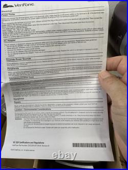 VeriFone VX520 Credit Card Terminal New In Box Complete NAA DIAL/ETH, 128/32 MB