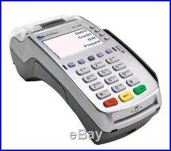 VeriFone Vx520 EMV Credit Card Machine #M252-653 ad NAA-3 Locked