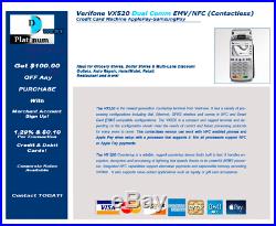 VeriFone Vx520 EMV Credit Card Machine FOR "WORLDPAY" only Locked 