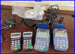 VeriFone Vx570 Credit Card Reader with 1000se Pinpad and Power Supply