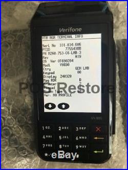 VeriFone Vx690 Wireless 3G + BT + Wi-Fi EMV Chip NFC Contactless UNLOCKED 3.0