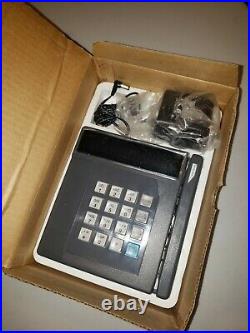 VeriFone ZON 530 Timeclock/Credit Card Terminal New Old Stock. IN BOX