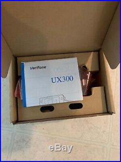 Veri-Fone Ux-300 Secured Card Reader Flex Pay4 Brand New Box Is A Little Damaged