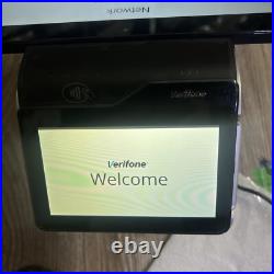 Verifone Carbon 10 POS System and Stand Printer with Power Adapter