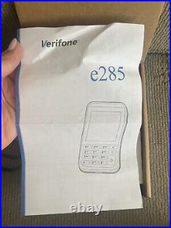 Verifone E285 Brand New In Box Hand Held Terminal Specs In Description