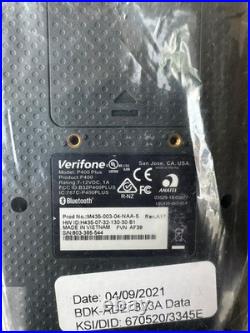 Verifone Engage P400 Plus Pinpad, Magnetic Smart NFC Reader, Full Pack+Cables