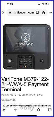 Verifone M440 8 Display 2GB 16GB Credit Card Terminal M379-122-21-WWA-5
