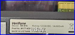Verifone MX915 Credit Card Pinpad Terminal PCI4.0 Aloha CP EMV Vantiv Encryption