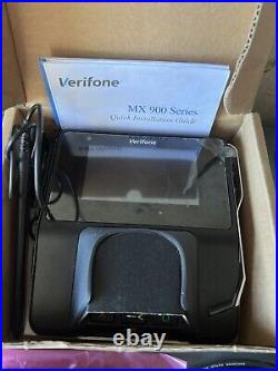 Verifone MX915 Pin Pad Payment Terminal, Stylus, Switch, Block, Cables