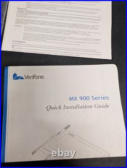 Verifone MX 900Credit Card Pinpad Terminal PCI4.0 Aloha CP EMV Vantiv Encryption